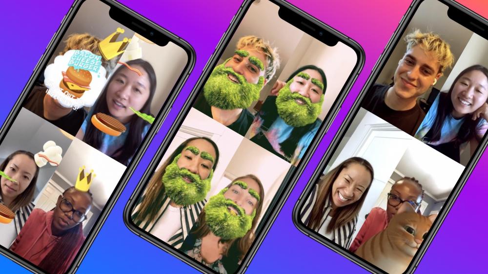 The Weekend Leader - Facebook introduces AR experiences for group video calls on Messenger